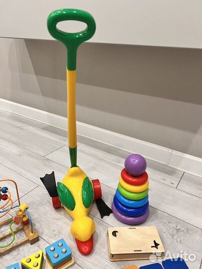 Детские развивающие игрушки пакетом