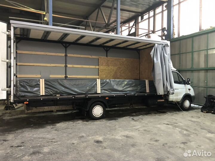 Грузоперевозки Газель 6.20 м 30 куб до 3-х тонн