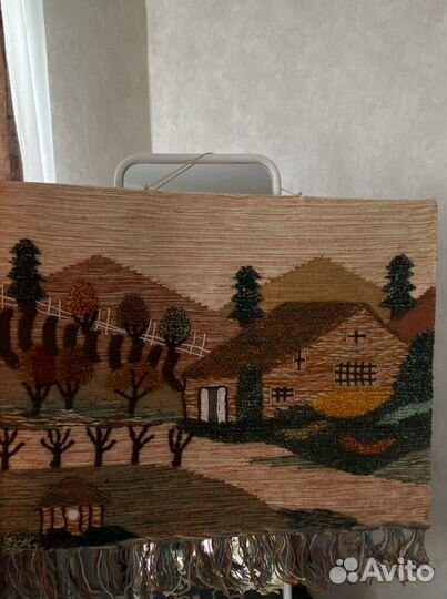 Шерстяной настенное пано