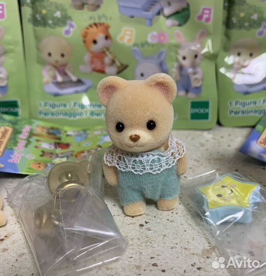 Новые фигурки Sylvanian из пакетиков