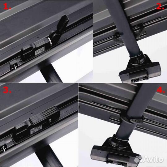 Бокс багажный Inno New Shadow 440L черный