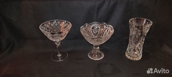 Хрустальная посуда СССР