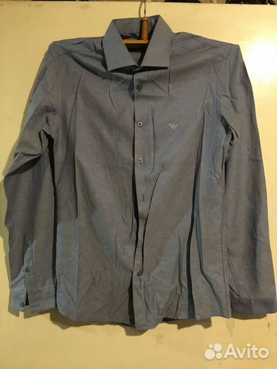 Рубашка armani. superdry TH