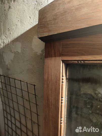 Зеркало напольное с тумбой старинное