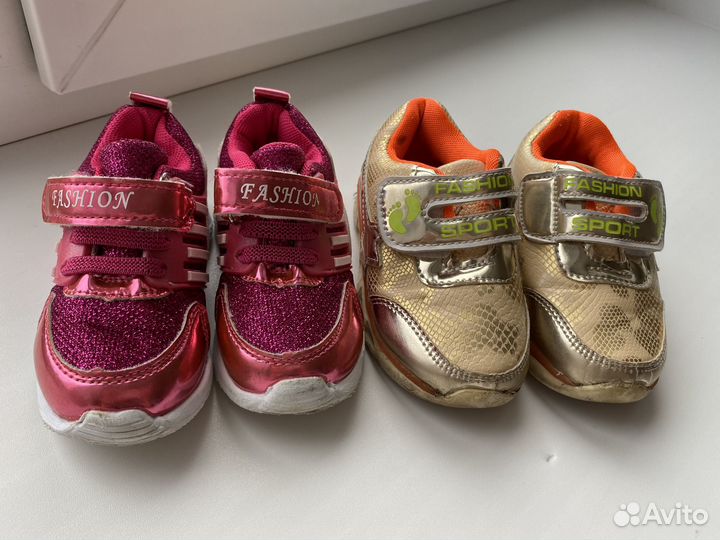 Кроссовки 13 см, все за 400