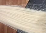 Волосы натуральные Блонд 50см на капсулах