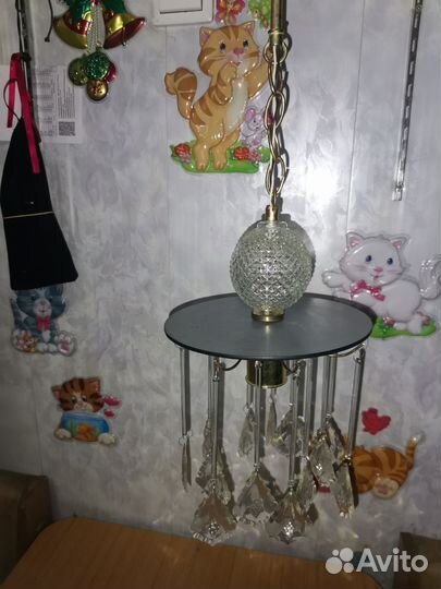 Люстра хрустальная
