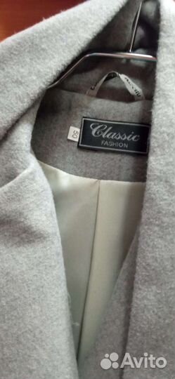 Пальто новое, серое