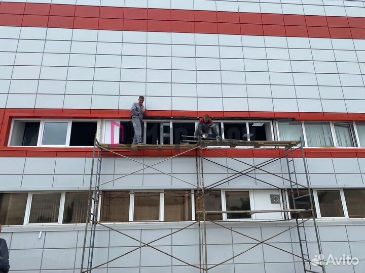 Монтаж окон