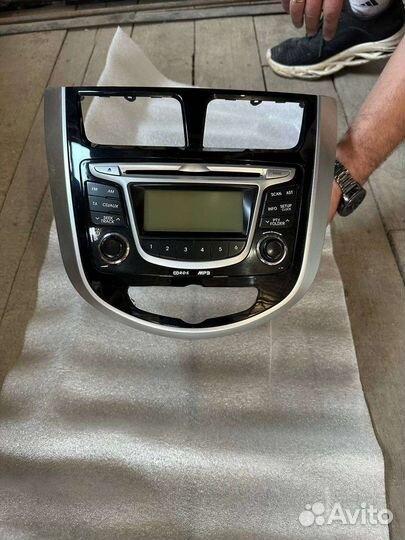 Штатная магнитола hyundai solaris