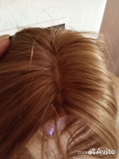 Накладка из натуральных волос