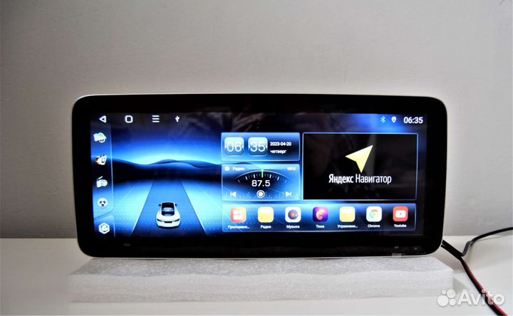 Андроид магнитола TS18 12.3 дюйма 8 ядер 4G 3/32gb