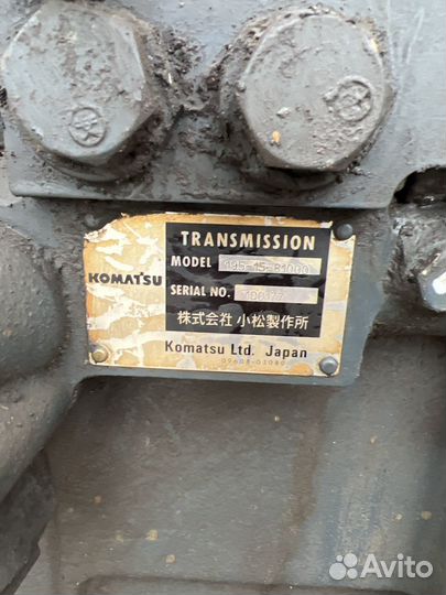 Трансмиссия komatsu 375-6