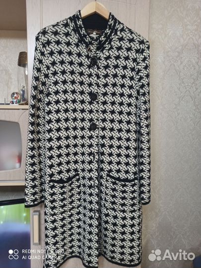 Кардиган женский длинный вязаный