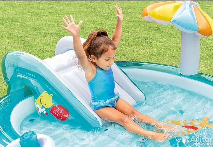 Детский бассейн 201*170*84 новый 