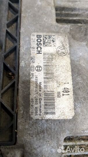 Блок управления двигателем Volkswagen Touareg, 2005