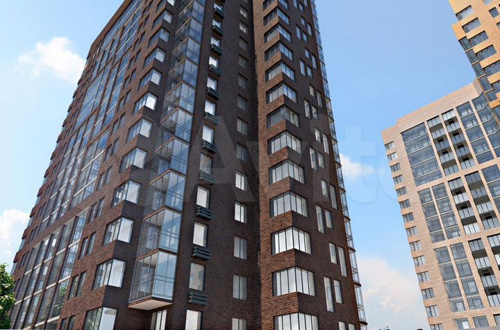 2-к. квартира, 73,2 м², 3/17 эт.