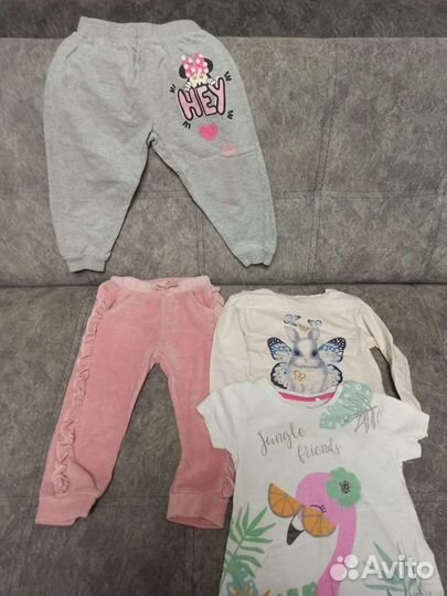 Вещи пакетом на девочку 92