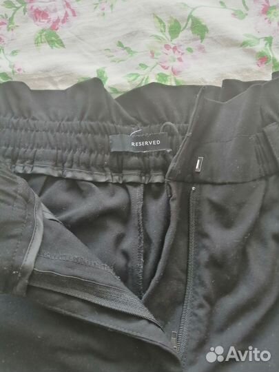 Брюки с поясом