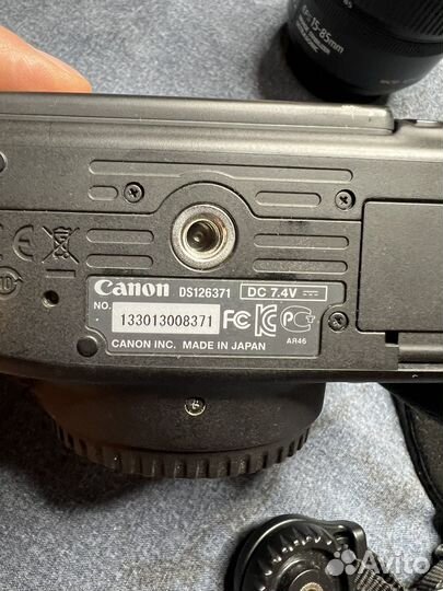 Зеркальный фотоаппарат canon 650d