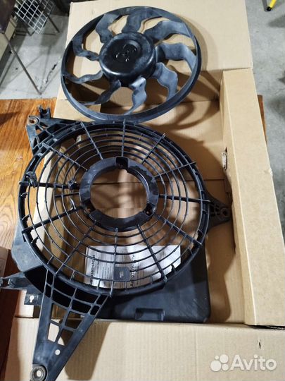 Hyundai grand starex кожух вентилятора кондиционер