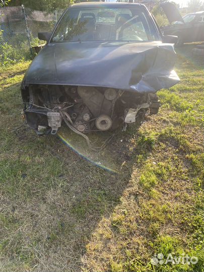 Audi 100 2.2 МТ, 1990, битый, 400 000 км