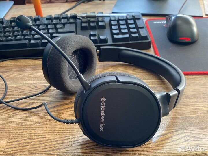 Проводная гарнитура SteelSeries Arctis 1X черный