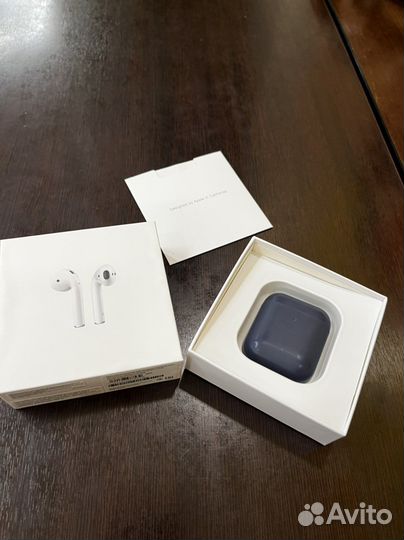 Беспроводные наушники apple airpods 2