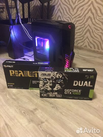 Asus GeForce GTX 1060 dual 3 Gb