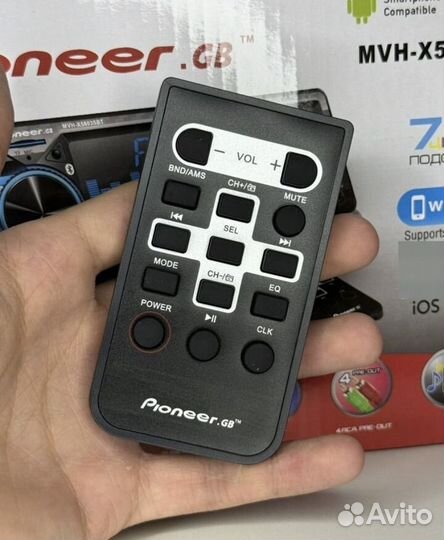 Магнитола pioneer с блютуз