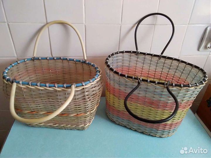 Карзинки пластиковые в отличном состоянии СССР