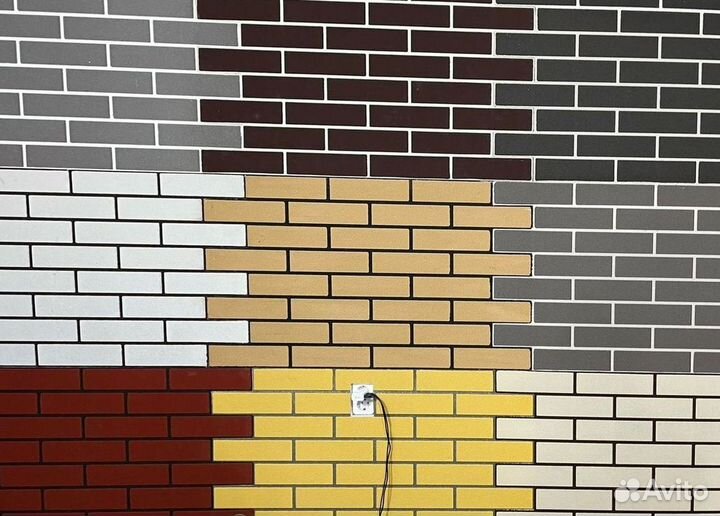 Термопанели фасадные под кирпич