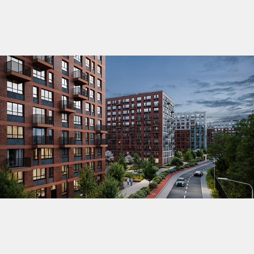 3-к. квартира, 87,4 м², 2/11 эт.