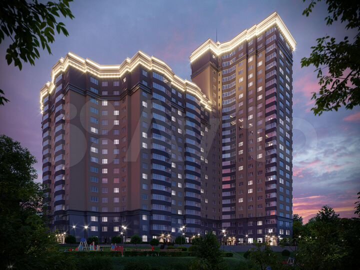 2-к. квартира, 58,5 м², 16/27 эт.