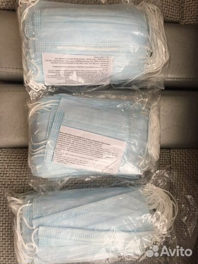 Маски мед 3 уп