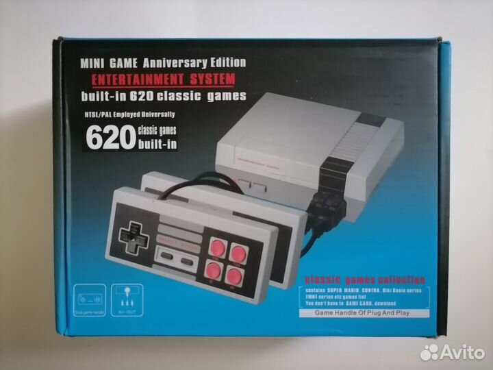 Игровая приставка Денди 620 игр новая