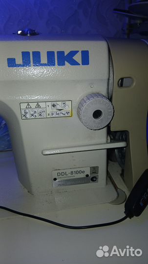 Швейная машинка juki DDL-8100e