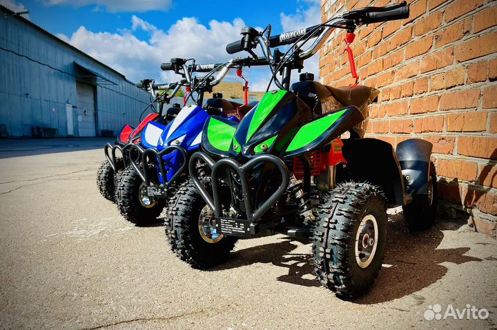 Детский четырехтактный квадроцикл маугли 4T новый