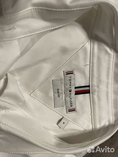 Рубашка белая женская 46 48 Tommy Hilf