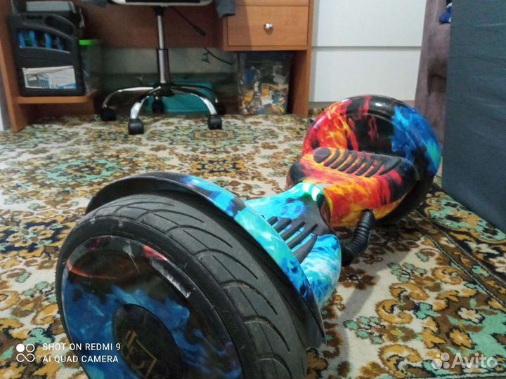 Гироскутер с ручкой GT yletra