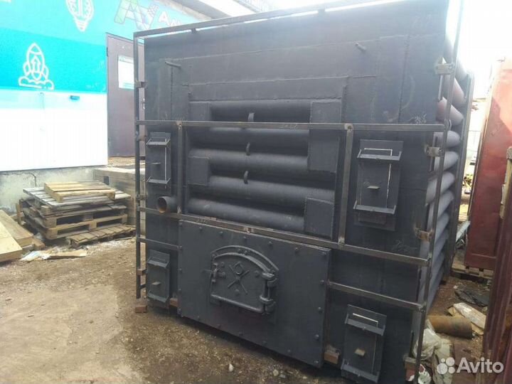 Котёл промышленный твёрдотоплевный