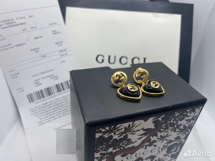 Серьги Gucci