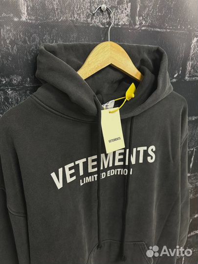 Толстовка Vetements Limited edition