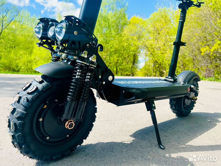 Полноприводный электросамокат Wolong M4 pro +