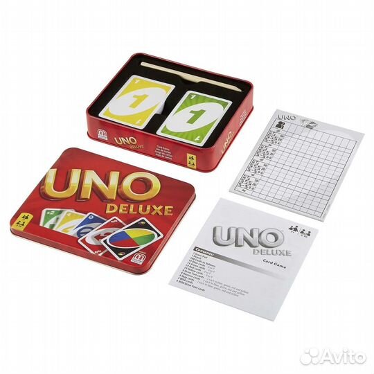 Подарочная настольная игра UNO Deluxe K0888