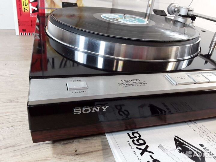 Проигрыватель винила Sony PS-X65. Made in Japan