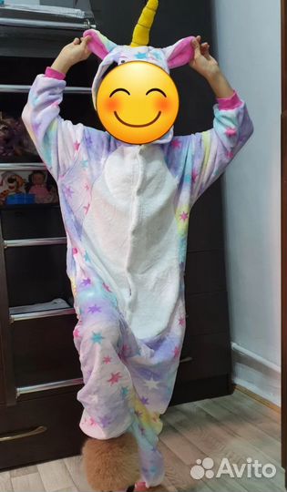 Кигуруми единорог р.128-140