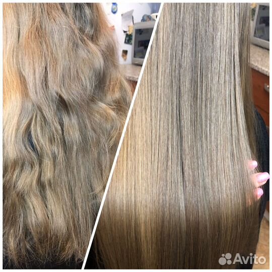 Кератин/ботокс/нанопластика/биксипластия