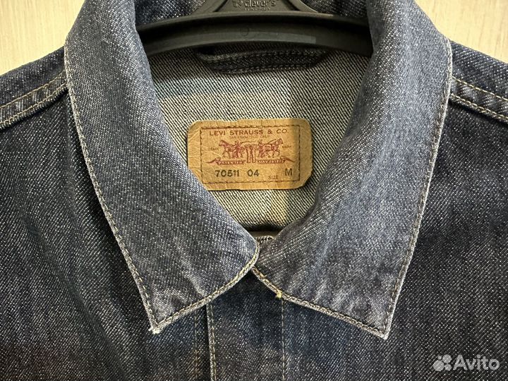 Джинсовая куртка мужская levis