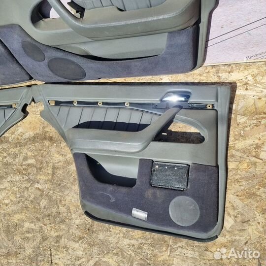 Дверные кариы на Mercedes S-класс W140 короткие